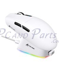 Alternative view of Attack Shark G3 Pro Tri-mode Wireless Gaming Mouse Ultra Lightweight White with Charge Dock (TAX included )