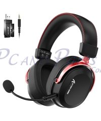 Alternative view of Attack Shark L30 PRO Wireless Tri-Mode Gaming Headset Red (TAX included )