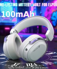 Attack Shark L30 PRO Wireless Tri-Mode Gaming Headset White (TAX included ) - Image 4