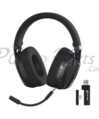 Alternative view of Attack Shark L60 Ultra-Light Wireless Tri-Mode Gaming Headset Black (TAX included )