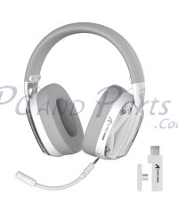 Alternative view of Attack Shark L60 Ultra-Light Wireless Tri-Mode Gaming Headset White (TAX included )