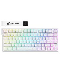 Attack Shark R82 HE Rapid Trigger Wired Magnetic Gaming Keyboard TKL White Countour  (TAX included )