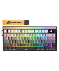 Attack Shark R85 HE Wired RGB Rapid Trigger Keyboard Magnetic Switch with Custom Lightbox Moonlight (TAX included )