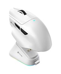 Attack Shark V6 Ultra-Light Tri-Mode Gaming Wireless Mouse White (TAX included )