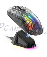 Alternative view of Attack Shark X2 PRO Wireless Tri-Mode Gaming Mouse Black with Charging Dock (TAX included )