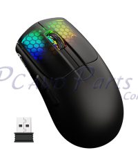 Alternative view of Attack Shark X5 Wireless Gaming Mouse 49g Ultralight Tri-mode Mouse Black (TAX included )