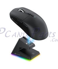 Alternative view of Attack Shark X6 Tri-Mode 49g Superlight Gaming Mouse Black With Charging Dock (TAX included )