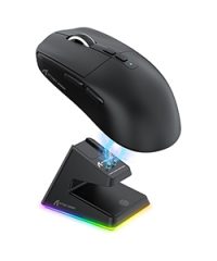 Attack Shark X6 Tri-Mode 49g Superlight Gaming Mouse Black With Charging Dock (TAX included )