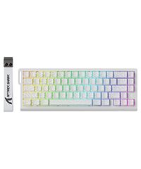 Attack Shark X68 HE Rapid Trigger Keyboard Magnetic Switch White Contours (TAX included )
