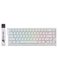Attack Shark X68 Pro HE Tri-Mode RGB Mechanical Magnetic Keyboard White (TAX included )