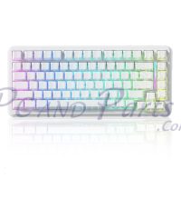 Alternative view of Attack Shark X82PRO HE Three-mode Magnetic Axis Gaming Keyboard White Wireless (TAX included )