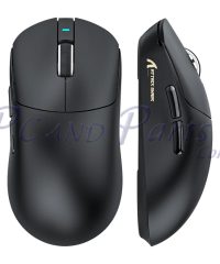 Alternative view of Attack Shark X8SE Tri-mode Lightweight Wireless Gaming Mouse Black (TAX included )
