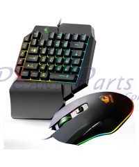 Alternative view of Free Wolf T1 One-handed Mechanical Feel Keyboard & Mouse Set USB (TAX included )
