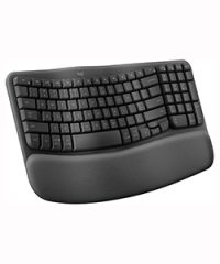 Logitech Wireless Bluetooth Keyboard Wave Keys Ergonomic Graphite (TAX included)