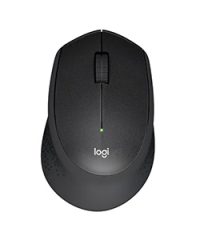 logitech wireless mouse m330 black