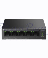 Alternative view of TPLink LS105GP 5-Port Gigabit Desktop Switch with 4-Port PoE+