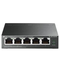 TPLink TL-SG105MPE 5-Port Gigabit Easy Smart Switch with 4-Port PoE+