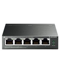 TPLink TL-SG105PE 5-Port Gigabit Easy Smart PoE Switch with 4-Port PoE+