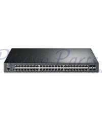 Alternative view of TPLink TL-SG3452P JetStream 52-Port Gigabit L2+ Managed Switch with 48-Port PoE+