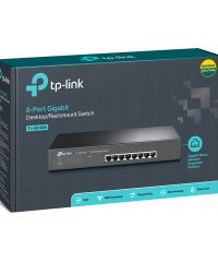 TPLink TL-SG1008 8-Port Gigabit Desktop/Rackmount Switch - Image 3