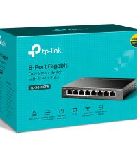 TPLink TL-SG108PE 8-Port Gigabit Easy Smart Switch with 4-Port PoE+ - Image 3