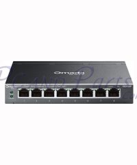 Alternative view of TPLink ES208GP Omada 8-Port Gigabit Easy Managed Switch with 8-Port PoE+