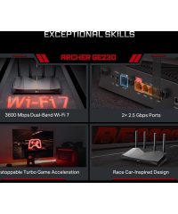 TPLink Archer GE230 BE3600 Dual-Band Wi-Fi 7 Gaming Router - Image 4