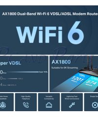 tplink archer vx1800v ax1800 dual band vdsl adsl modem router 2