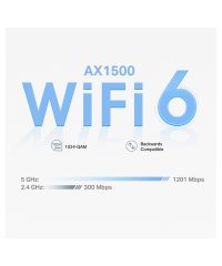 Alternative view of TPLink Deco X10 1-Pack AX1500 Whole Home Mesh Wi-Fi 6 System