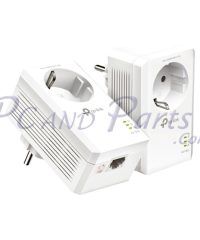 TPLink TL-PA7017P KIT AV1000 Gigabit Passthrough Powerline Starter Kit - Image 2
