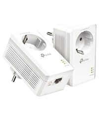 TPLink TL-PA7017P KIT AV1000 Gigabit Passthrough Powerline Starter Kit