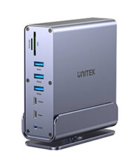Unitek D1135AGY01 15-in-1 USB-C Universal DisplayLink Triple 4K Docking Station