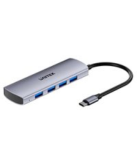 Unitek uHUB Q4 4-in-1 10Gbps USB-C Hub with 4 Ports USB-A