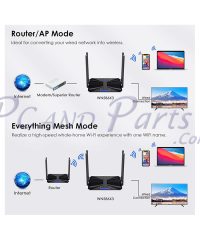 wavlink wl wn586x3 mighty ex1 wifi 6 ax3000 dual band super router 1