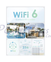 Alternative view of Wavlink WN573HX3 AX3000 WiFi6 Outdoor Dual Band Access Point AERIAL HD9