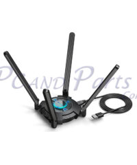 Alternative view of Wavlink WN695X2 AX5400 WiFi6E Tri-band Wireless Adapter Vitesse Ultra